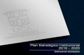 Plan Estratégico Institucional 2016 – 2020 · Espiritualidad Ignaciana e Identidad Jesuita 8 ... y dotándola de competencias y habilidades ... Estimamos las capacidades de