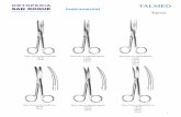 INSTRUMENTAL - ortopediasanroque.com · de P.nzas de fin a fina Pinzas de con Ix2 P.nzas TALMED Pinzas dientes