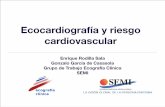 Ecocardiografía y riesgo cardiovascular - fesemi.org · HTA y riesgo cardiovascular Factores de riesgo adicionales y comorbilidades TA normal (120-129/80-84 mmHg) TA normal alta