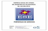 DIRECCION: Carrera 42 N° 33-24 B. BARZAL ALTO …esedevillavicencio.gov.co/ws/uploads/institucion/PORTAFOLIO.pdf · toma de muestras de laboratorio clÍnico puestos de salud ubicados