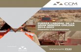 C Fuerza LaboraL de La G Gran Minería ChiLena 2014 …fch.cl/wp-content/uploads/2015/04/Estudio-FLGM-2014-2023.pdf · extracción, procesamiento y mantenimiento de faenas mineras.