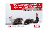 Programación General Anual 2017-2018 - Salesianos … · Formación de educadores 23. 3 Programación General Anual 2017-2018 PRESENTACIÓN ... Por supuesto que son importantes los