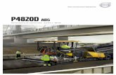 Volvo Brochure Tracked Paver P4820D ABG Spanish · 4 Fácil control Un avanzado sistema electrónico de gestión de la pavimentadora la optimiza para su aplicación específica e