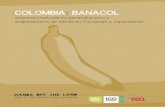 COLOMBIA: BANACOL - askonline.ch · De bananeros en Urabá a palmeros, ... desde sus practicas ... es estratégica por la calidad de los suelos para la agricultura