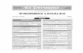 Cuadernillo de Normas Legales - …€¦ · CASA DE GOBIERNO Res. N° 010-2009-DP ... para la ejecución del Plan de Estrategia Publicitaria del Ministerio 405492 JUSTICIA ... MUNICIPALIDAD