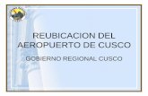 REUBICACION DEL AEROPUERTO DE CUSCO - … · FDTC, Colegio de Ingenieros ... Pavimentos del Aeropuerto de Cusco” con código SNIP 10952. ... perfil. Presentación del Modelo de