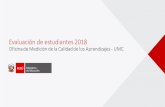 Evaluación de estudiantes 2018 - web.ugeltacna.gob.peweb.ugeltacna.gob.pe/resources/image/comunicados/02_Evaluaciones... · Calendario de evaluaciones de estudiantes Primaria 2018.