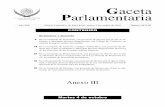 4 oct anexo III - Gaceta Parlamentaria, Cámara de …gaceta.diputados.gob.mx/PDF/63/2016/oct/20161004-III.pdf · El mismo silencio legislativo se encuentra en el plazo de caducidad