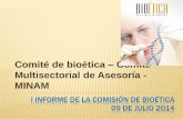 Comité de bioética Comité Multisectorial de Asesoría - …bioseguridad.minam.gob.pe/wp-content/uploads/2016/09/so_2_2014... · que contienen el transgen y representan un serio