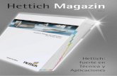 Hettich Magazin · los empleados de la distribución, la gestión de programas, productos y categorías, así como la venta cooperan ... Entre las seis ediciones