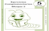 Complementarios Ejercicios 5 Bloque 2 - lainitas.com.mxlainitas.com.mx/primaria/ejercicios/5to Grado - Bloque 2... · Los textos expositivos están organizados por medio de títulos