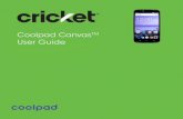 User Guide - Cricket · Teléfono ... Diagrama Básico Personalizar su pantalla de inicio La pantalla de inicio muestra miniaplicaciones, apps favoritas, y más.