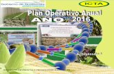 plan operativo ANUAL - icta.gob.gt 2016/DIP-ACTUA ENERO... · 2015, publicado en el Diario de Centro América el 8 de enero de 2016, se autoriza al ... Para la formulación del plan