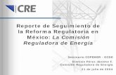 México - Comisión Reguladora de Energía | Gobierno · de organismos públicos regulados como producto de decisiones tomadas por la CRE La situación actual dificulta la introducción