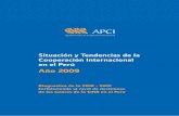 Año 2009 - apci.gob.pe · Situación y Tendencias de la Cooperación Internacional en el Perú Año 2009 Diagnóstico de la CINR - 2009 Fortaleciendo el nivel de decisiones