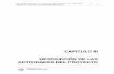 CAPITULO III DESCRIPCIÓN DE LAS ACTIVIDADES …intranet2.minem.gob.pe/web/archivos/dgaae/publicaciones/resumen... · para la construcción de defensas ribereñas en las inmediaciones