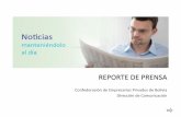 REPORTE DE PRENSA - cepb.org.bo€¦ · CEPB 26/01/2017 Confederación de Empresarios Privados de Bolivia • Privados ven en punto muerto medidas para más producción El Gobierno