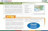 RANCHO GRANDE 3004 - Global Communities · Obras en el nuevo camino rural de Rancho Grande y La Castilla nº1 y La Castilla nº 2. 14 kilómetros de camino rural ... Fortalecimiento