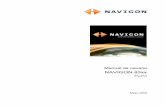 Manual de usuario de usuario NAVIGON 83xx IV Índice Manual de usuario 6 Navegación 24 6.1 Iniciar el programa de navegación 25 6.2 Introducir destino ...