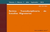 Revista Transdisciplinaria de Estudios Migratorios - …ecorfan.org/bolivia/researchjournals/Transdisciplinaria_de... · Rev. ista Transdisciplinaria de Estudios Migratorios, Volumen