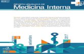 ISSN 2393-6797 N°2: 1-74 Setiembre 2017 Medicina … · ediciones publicaremos el comentario de otros colegas. Medicina Interna La Medicina se ejerce en la clinica como Ciencia Práctica,