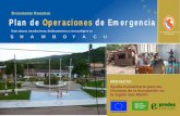 Plan de Operaciones de Emergencia - predes.org.pe · Documento Resumen Ante sismos, inundaciones, deslizamientos y otros peligros en Plan de Operaciones de Emergencia S H A M B O
