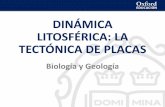 DINÁMICA LITOSFÉRICA: LA TECTÓNICA DE PLACAS · 2018-09-20 · Dinámica litosférica: la tectónica de placas DINÁMICA LITOSFÉRICA: LA TECTÓNICA DE PLACAS Biología y Geología
