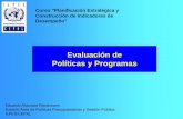 Evaluación de Políticas y Programas - Comisión Económica para América Latina y … · 2009-07-13 · de proyectos y programas Evaluación ... por tipo de Bandera Agua Potable
