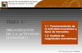 TEMA 1 - OpenCourseWare de la Universidad de Oviedoocw.uniovi.es/pluginfile.php/4146/mod_resource/content/1/TEMA_1.pdf · tipos de mercados 1.2. Análisis de magnitudes económicas