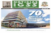 Edición Conmemorativa - noticias.igssgt.orgnoticias.igssgt.org/wp-content/.../Periodico-Noticias-IGSS-No-001.pdf · González Goyri con su mural de concreto “La Historia de Guatemala”,