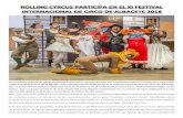 Boletín de Noticias El Bonillo Crico 18.pdf · cultural Rolling Cyrcus de El Bonillo, este colectivo ha participado en el XI Festival Internacional de Circo de Albacete, ... forzudos,