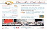 Boletín del Hospital Universitario de Getafeiisgetafe.es/wp-content/uploads/2015/06/GETAFE-CALIDAD-Mayo-201… · Mejora de la Calidad, en tres categorías: ... En el proceso de