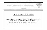Folleto Anexo - Orden Jurídico Nacionalordenjuridico.gob.mx/Documentos/Estatal/Chihuahua/wo108784.pdf · Gobierno del Estado Libre y Soberano de ... Pastizal: Ecosistema de zonas