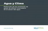Agua y Clima - WaCCliMwacclim.org/wp-content/uploads/2017/12/WaCCliM_Brochure_ES_1710… · La herramienta de Evaluación y Monitoreo del Desempeño Energético y las Emisiones de