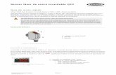 Sensor láser de acero inoxidable Q4Xinfo.bannerengineering.com/.../documents/literature/181484_es.pdf · Apriete los tornillos para fijar el sensor ... SELECT para seleccionar una