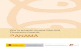 Plan de Actuación Especial 2006-2008 Cooperación …³n/pae_pa… · PAI Programa Ampliado de Inmunizaciones (Panamá) PENDIS Primera Encuesta Nacional de Discapacidad (Panamá)