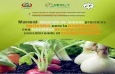 Manual agrícolas para la producción con inocuidad de ... · SERVICIO NACIONAL DE SANIDAD AGROPECUARIA E INOCUIDAD ALIMENTARIA UNIDAD NACIONAL DE INOCUIDAD ALIMENTARIA ... de qué