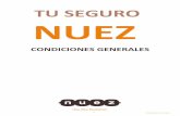 TU SEGURO NUEZ - Nuez seguros · 2 CGPNUEZ 0010. 25 mayo 2018 Bienvenido a NUEZ Línea Directa Aseguradora S.A., innova y trabaja por ti para ofrecerte los seguros Nuez de coche,