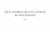 UD 1: Introducción a los servicios de red e Internet · RESULTADOS DE APRENDIZAJE Visión global de los servicios de red e Internet, permitiendo esta unidad un importante repaso