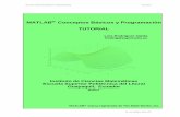 MATLAB Conceptos Básicos y Programación - upibi.netupibi.net/pdf/tutoriales/MATLAB_CONCEPTOS_BASICOS... · 1.4 Características de MATLAB • Cálculo numérico rápido y con alta