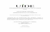 UNIVERSIDAD INTERNACIONAL DEL ECUADOR LOJA FACULTAD DE ...repositorio.uide.edu.ec/bitstream/37000/1677/1/T-UIDE-0637.pdf · presentar la información en gráficos y tablas; El modelo