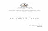 EPISTEMOLOGÍA DE LAS CIENCIAS NATURALESuvadoc.uva.es/bitstream/10324/19313/1/TFM-G566.pdf · - Aplicar los conocimientos adquiridos en el Máster a la realización de la propuesta