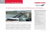 PS22 Beckton ES 07-2011 - simona.de · Los tubos de PE 100 de SIMONA®, resistentes a la corrosión, son el sistema de transporte ideal tanto para el agua salada como para el agua