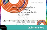 Dinámica demográfica 1990-2010 y proyecciones de …coespo.qroo.gob.mx/Descargas/doc/Dinamica Demográfica 1990-2010... · Titular del Sistema Nacional para el Desarrollo ... Tasa