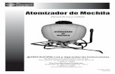 Atomizador de Mochila - images-na.ssl-images …vwS.pdf · • No presurice con ningún dispositivo mecánico, como un compresor de aire, ya que puede generar niveles de presión