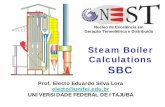 Steam Boiler Calculations - SBC · experiencia en el diseño y evaluación de calderas ... • En el esquema térmico de la caldera el economizador ... de los gases obtenida a partir