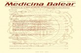 Publicació de la Reial Acadèmia de Medicina de les … · Publicació de la Reial Acadèmia de Medicina de les Illes Balears SUMARI ... gastritis y un índice de masa corporal (IMC)