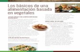 Los básicos de una alimentación basada en vegetalesnuecesdecalifornia.com/.../uploads/...la-dieta-basada-en-vegetales.pdf · pueden ser incluidos en la dieta si lo deseas, pero