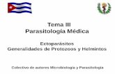 Tema III Parasitología Médica - uvsfajardo.sld.cuuvsfajardo.sld.cu/sites/uvsfajardo.sld.cu/files/ii_ectoparasitos... · Describir las características generales de ... metazoarios.