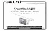 Pantalla GS320 y Anemómetro - lifting.trimble.comlifting.trimble.com/spa/user_manuals/GM320_SPA.pdf · 6 Sistema GS320 2.1b Posición de la antena Para un rendimiento óptimo, la